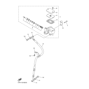 FRONT MASTER CYLINDER