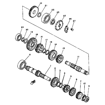 TRANSMISSION XT200K - KC