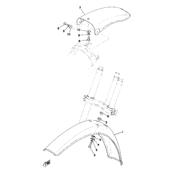 FRONT FENDER - REAR FENDER