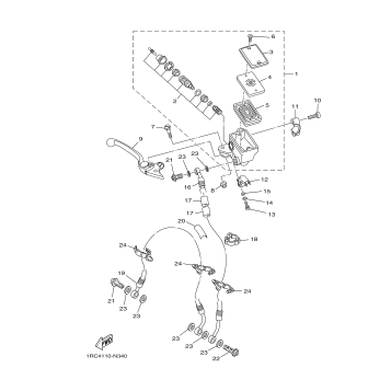 FRONT MASTER CYLINDER