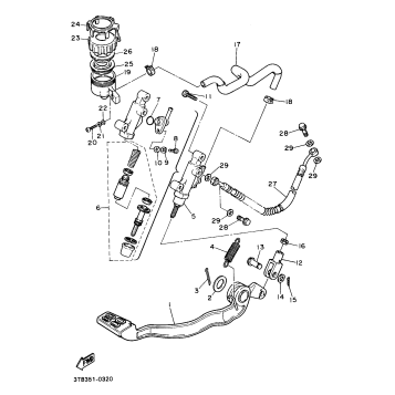 REAR MASTER CYLINDER