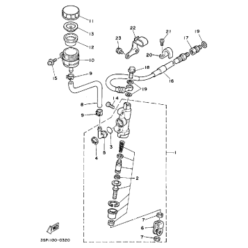 REAR MASTER CYLINDER