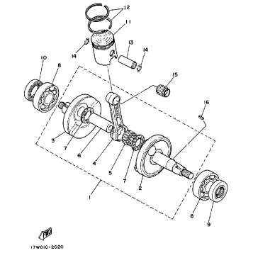 CRANKSHAFT - PISTON