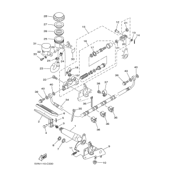 REAR MASTER CYLINDER