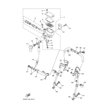 FRONT MASTER CYLINDER