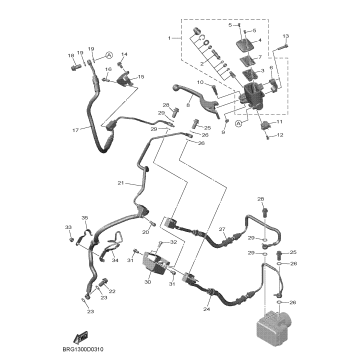 FRONT MASTER CYLINDER