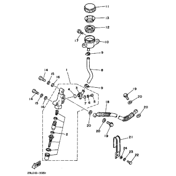 REAR MASTER CYLINDER