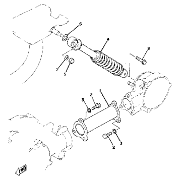REAR ARM-REAR CUSHION