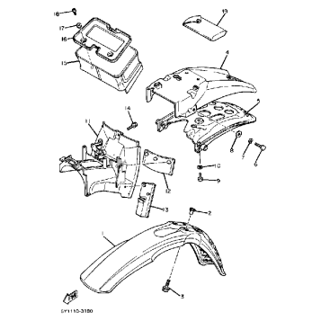 FRONT FENDER REAR FENDER