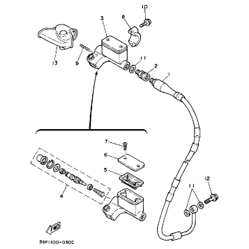 FRONT MASTER CYLINDER