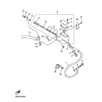 FRONT MASTER CYLINDER