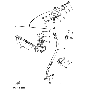 FRONT MASTER CYLINDER