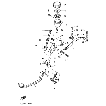 REAR MASTER CYLINDER