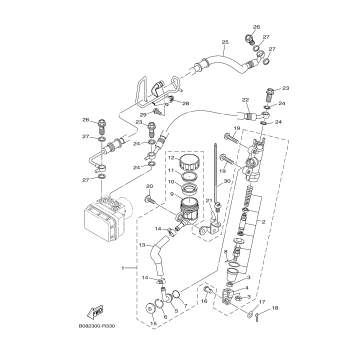 REAR MASTER CYLINDER