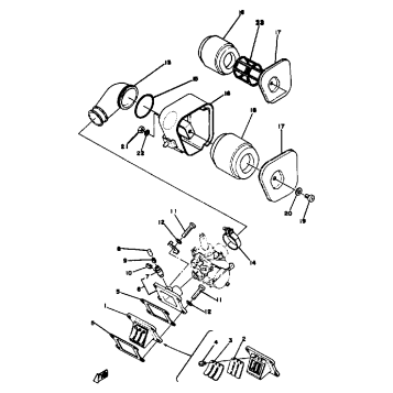 INTAKE DT80H - J - K
