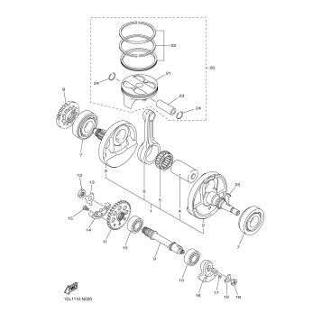 CRANKSHAFT PISTON