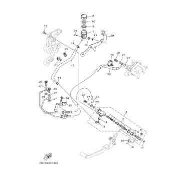 REAR MASTER CYLINDER