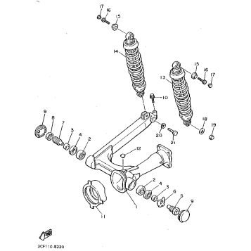REAR ARM SUSPENSION