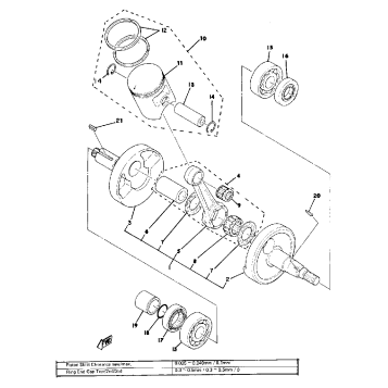 CRANKSHAFT - PISTON