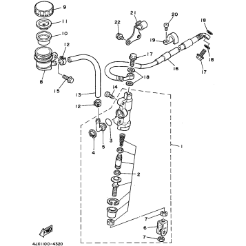 REAR MASTER CYLINDER