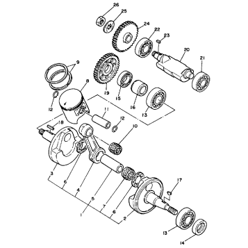 CRANKSHAFT PISTON
