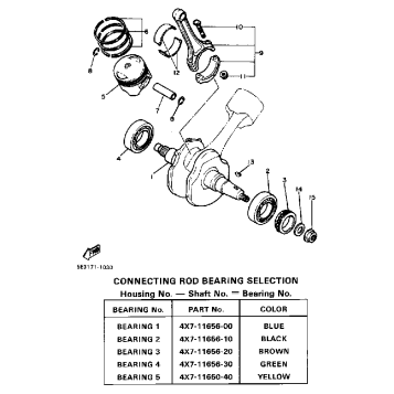 CRANKSHAFT PISTON