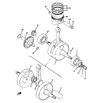 CRANKSHAFT - PISTON