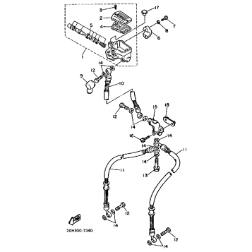 FRONT MASTER CYLINDER