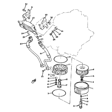 OIL COOLER OIL CLEANER