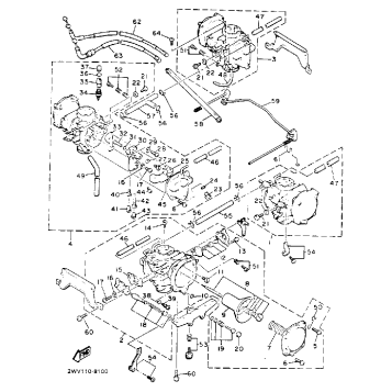 CARBURETOR NON CALIFORNIA MODEL
