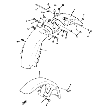 FRONT FENDER-REAR FENDER