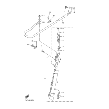 REAR MASTER CYLINDER