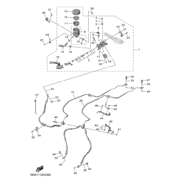 FRONT MASTER CYLINDER