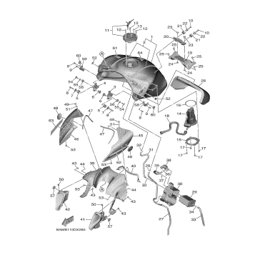 FUEL TANK 2 (FOR CAL)