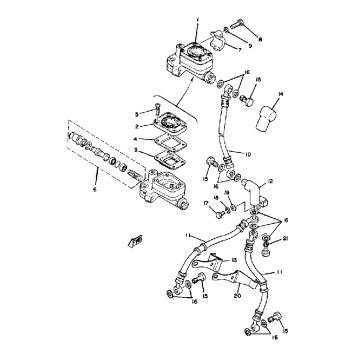 FRONT MASTER CYLINDER