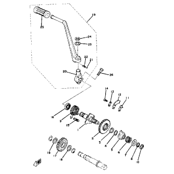 KICK STARTER ALTERNATE PARTS