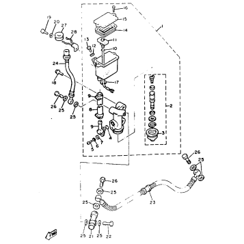REAR MASTER CYLINDER
