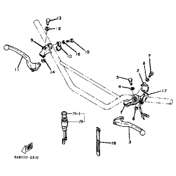 HANDLE SWITCH - LEVER