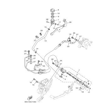 REAR MASTER CYLINDER
