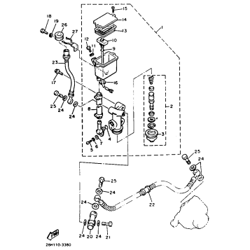 REAR MASTER CYLINDER