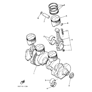 CRANKSHAFT PISTON