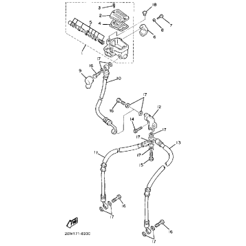 FRONT MASTER CYLINDER