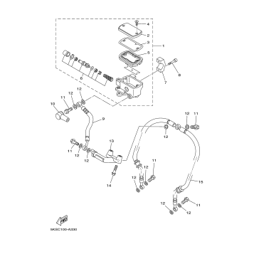 FRONT MASTER CYLINDER