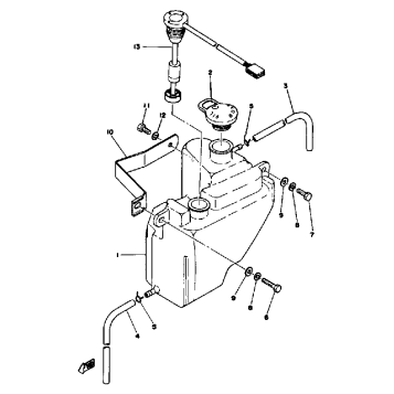 OIL TANK DT100E E011001~F