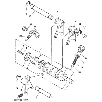 SHIFT CAM - SHIFT FORK