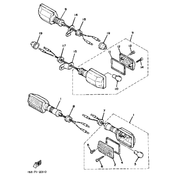 FLASHER LIGHT XT200K - KC