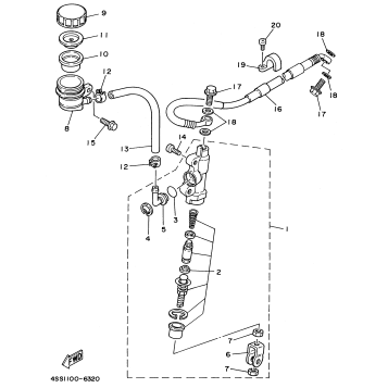 REAR MASTER CYLINDER