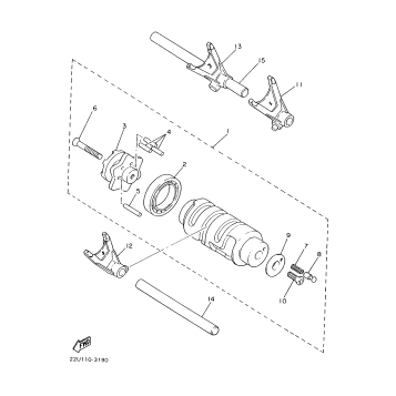 SHIFT CAM SHIFT FORK