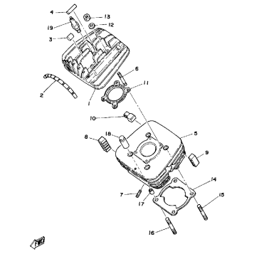 CYLINDER HEAD-CYLINDER