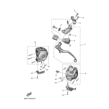 HANDLE SWITCH & LEVER